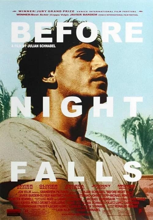 Before Night Falls film posteri
