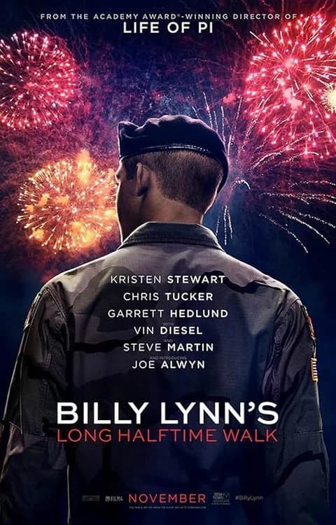 Billy Lynn's Long Halftime Walk film posteri