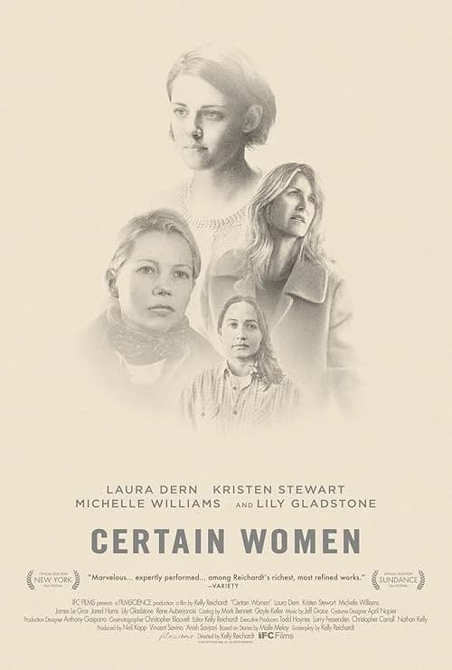 Certain Women film posteri