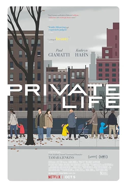 Private Life film posteri