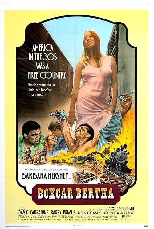 Boxcar Bertha film posteri